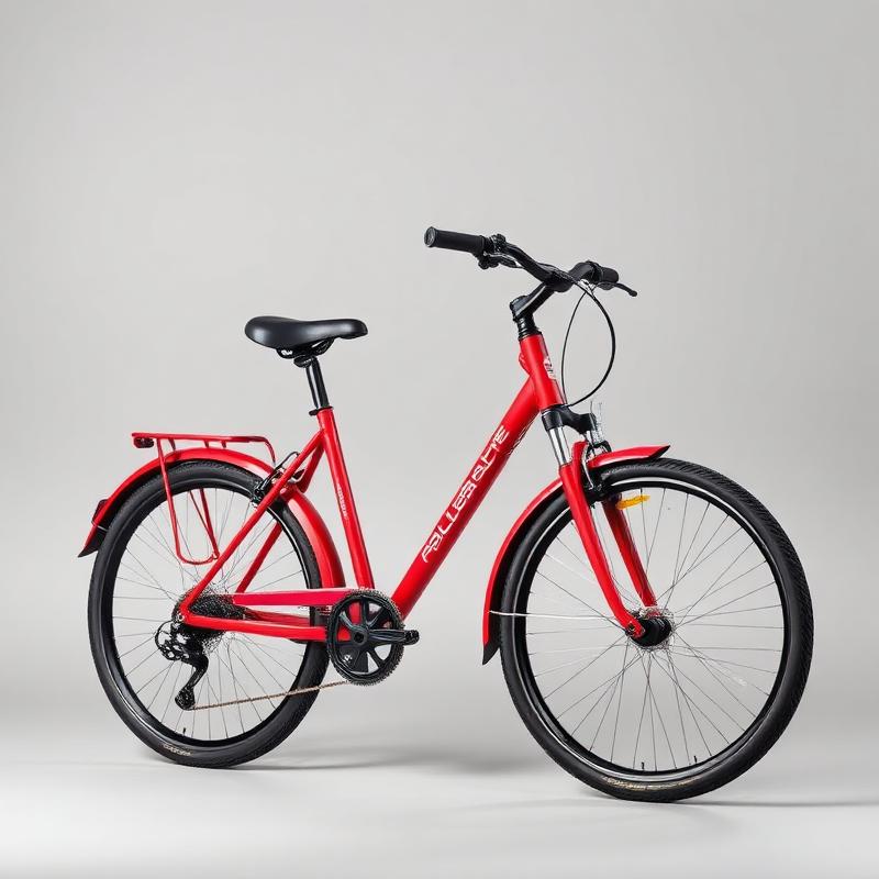 Bicicleta urbana aro 26 com bagageiro